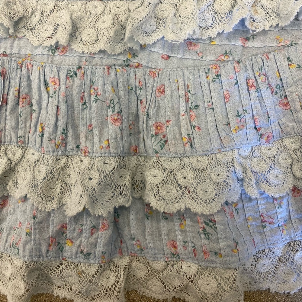 LoveShackFancy Mini Skirt - Picture 4 of 4